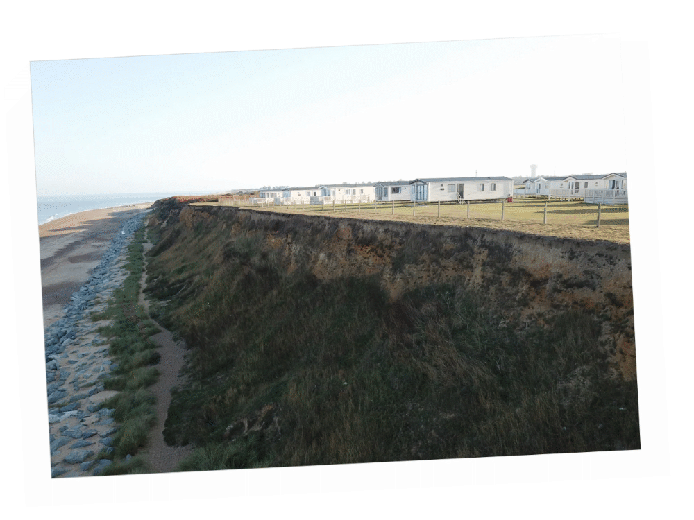 Tuddenham Caravan Park beside the Norfolk coast